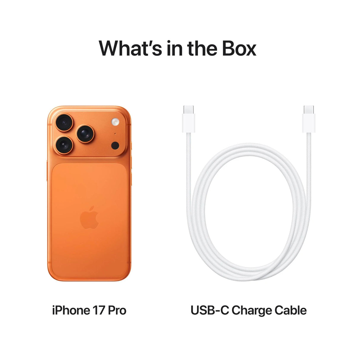 iPhone 17 Pro Laranja Cósmico
