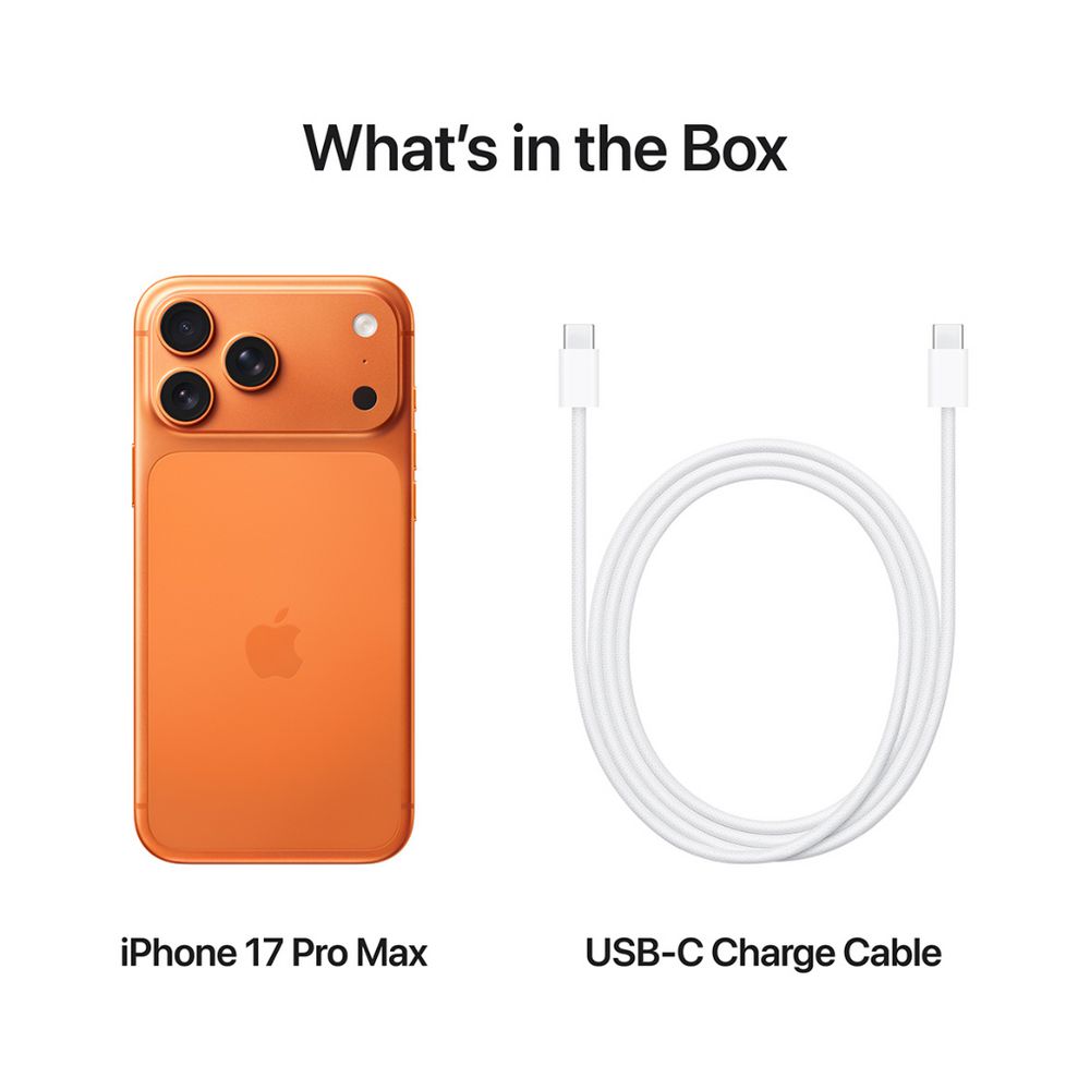 iPhone 17 Pro Max Laranja Cósmico