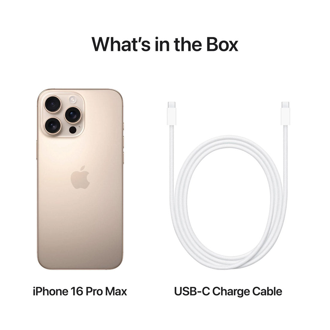 iPhone 16 Pro Max Titânio Deserto